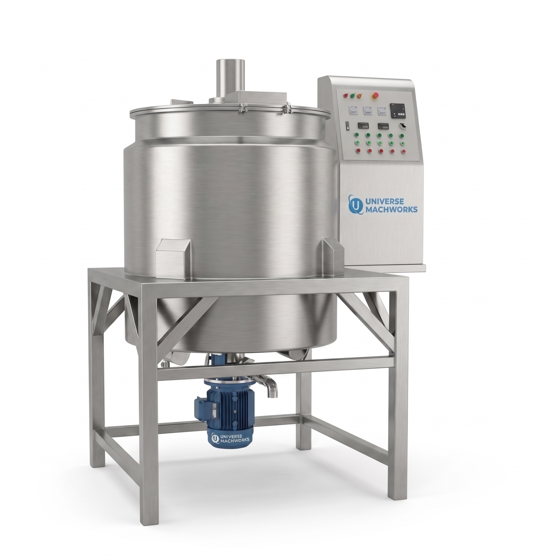Heating Tank with Stirrer Manufacturer in India by Universe Mach Works