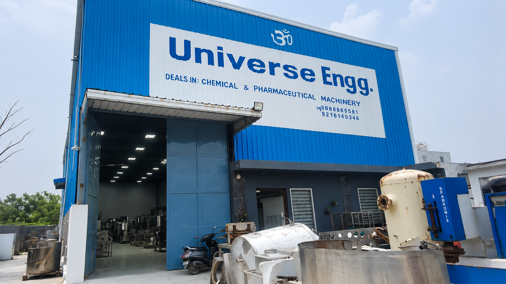 Universe Mach Works pharmaceutical machinery manufacturing facility in Derabassi, Punjab