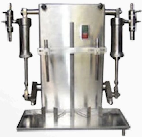 Two Head Volumetric Liquid Filling Machine — Universe Mach Works