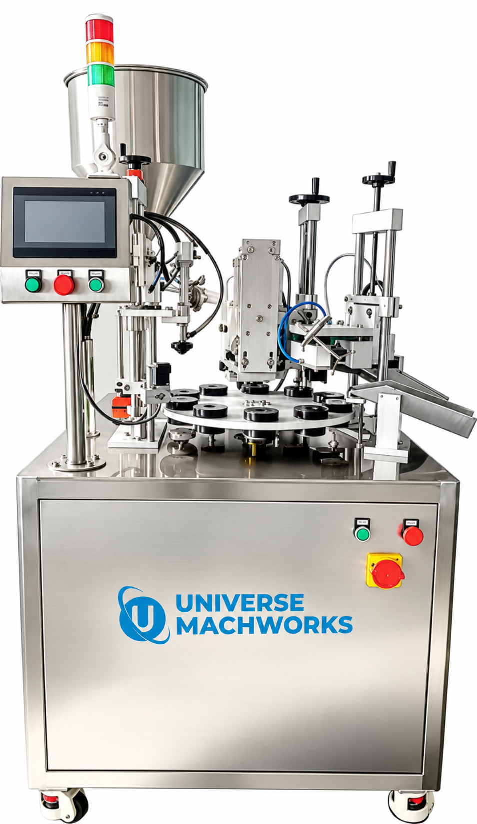 Automatic Ultrasonic Tube Filling and Sealing Machine Manufacturer in India Automatic Ultrasonic Tube Filling and Sealing Machine by Universe Mach Works