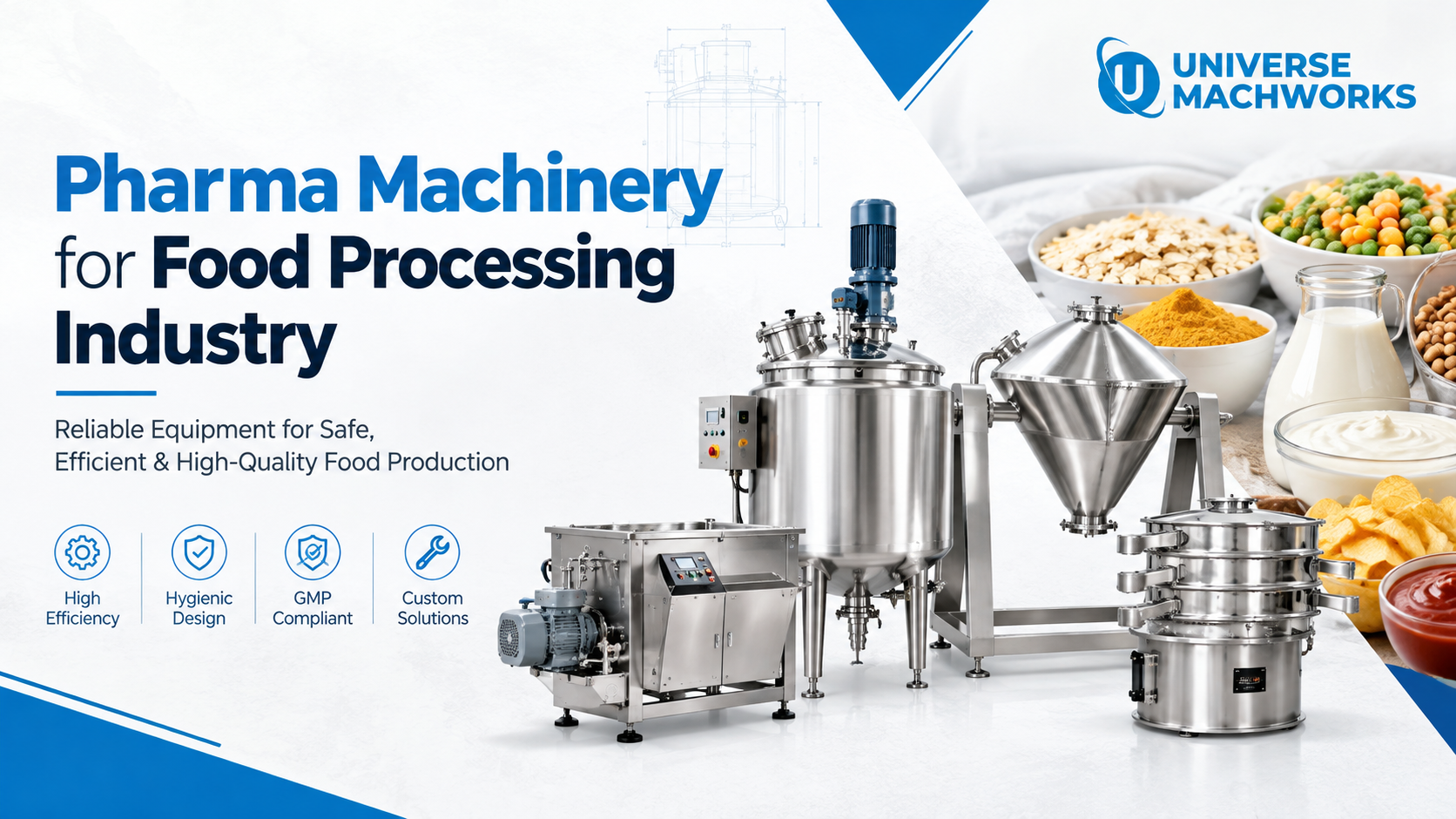 Pharma Machinery for Food Processing Industry: Equipment, Applications & Buying Guide