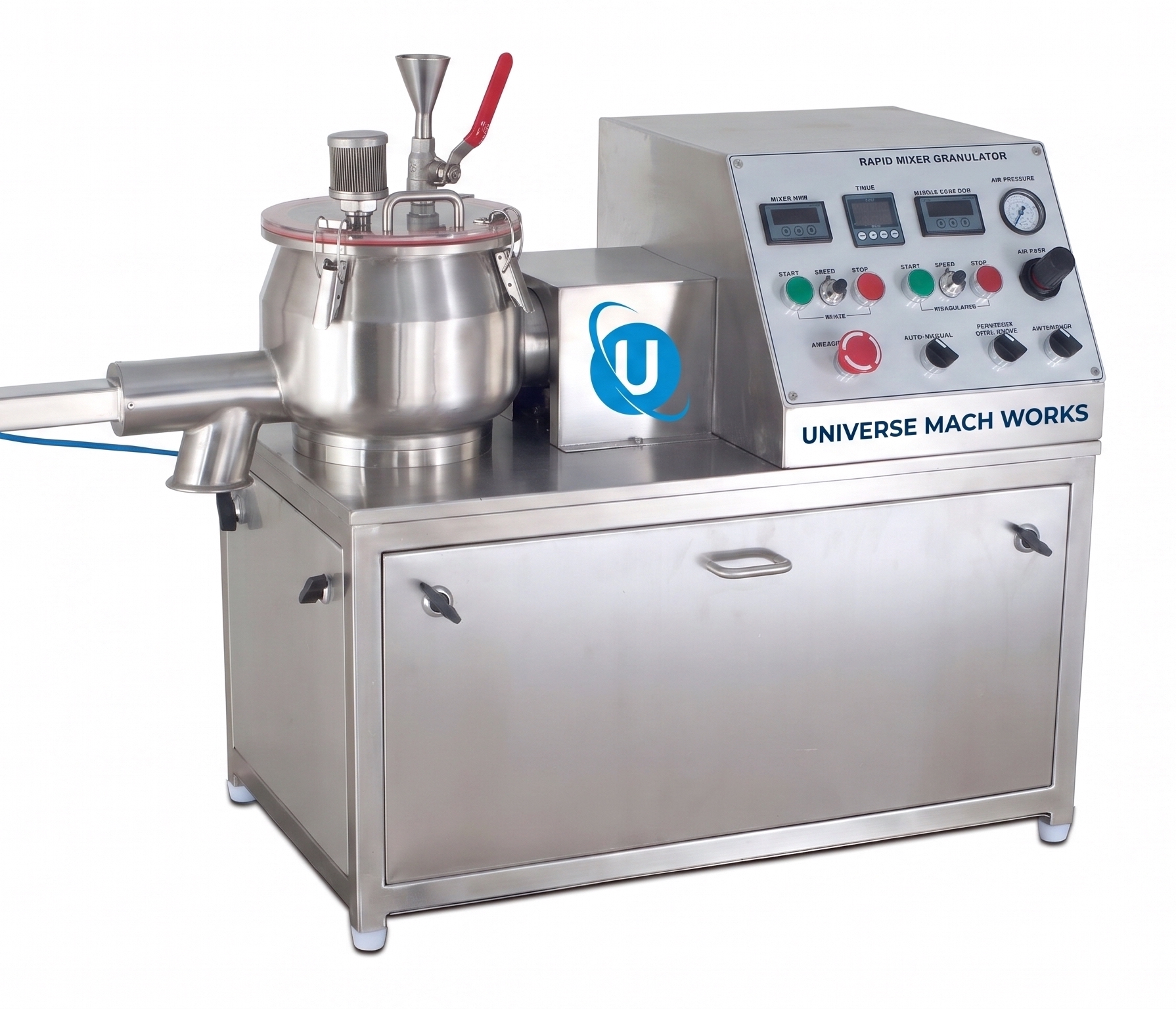 Rapid Mixer Granulator (RMG) Manufacturer in India by Universe Mach Works